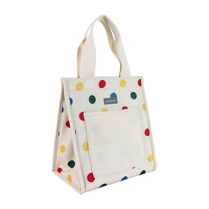 Portable Colorful Eco-friendly Insulated Kids Lunch <b>Bag</b> Pearl Wool Lining Waterproof Zipper Closure <b>for</b> School Gym Outdoor Use - Product Image 1