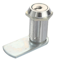 Serrure à cylindre triangulaire et à came en alliage de zinc chromé, antirouille, nickelée, pour porte d'armoire électrique, OEM