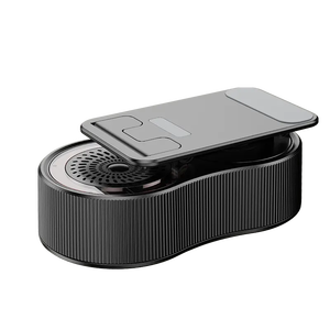 Nuevo Soporte <span class=keywords><strong>para</strong></span> Teléfono Móvil 3 en 1 RGB, Banco <span class=keywords><strong>de</strong></span> Energía con Audio, Altavoz con Llamadas BT, Multifunción, Plegable, Giratorio, <span class=keywords><strong>de</strong></span> Escritorio - Product Image 6