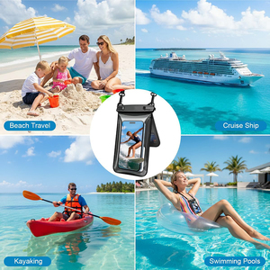 Étui flottant étanche IPX8 personnalisé avec logo pour <span class=keywords><strong>iPhone</strong></span> 17/16/15 Pro Max, double compartiment - Product Image 6