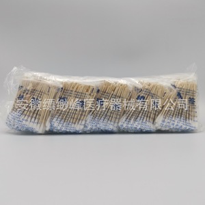Hisopos de Algodón Médicos Runsheng de 8cm/10cm, Hisopos de Algodón/Bolas de Algodón Autosellables No Estériles, Aprox. 1500 hisopos por paquete - Product Image 1