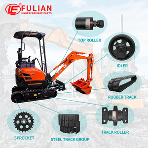 מחיר תחרותי מסלול מנשא עליון עבור kubota rx502 מיני מחפר - Product Image 3