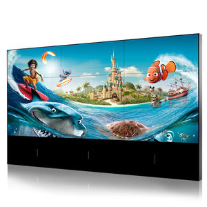 Đã làm 4k 46 "55 inch 3.5mm 2x2 3x3 UHD liền mạch nối màn hình TV <span class=keywords><strong>LCD</strong></span> video tường màn hình với phía trước khung bảo trì - Product Image 4