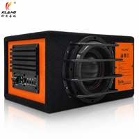8 pouces DVC SPL voiture sous Woofers 300W RMS son actif boîtier en aluminium basse profonde voiture son actif voiture haut-parleurs Subwoofer