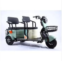 Triciclo Eléctrico de Carga de Alta Calidad, Scooter Eléctrico de 3 Ruedas y 600W, Popular en Venta