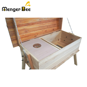 Nueva Colmena Menger Bee Langstroth Top Bar para Abejas Africanas con 30 Marcos de Madera de Pino 119x55x39cm, 1 Año de Garantía para Apicultura - Product Image 4
