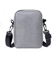 Op maat gemaakte logo mode Oxford mini lichtgewicht telefoon tas sport schoudertas heren casual messenger tas