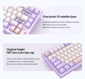 Attack Shark X75 75% all aluminum mechanical keyboard with numerical control <b>wireless</b> washers - Product Image 6