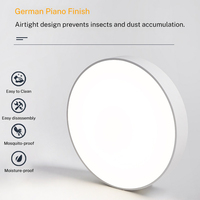 Plafonnier doré, panneau rond LED 24W, 400 mm, Lamparas De Techo, plafonnier LED en acrylique moderne