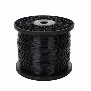 3.5mm 4.0mm Black Color Polyester Wire For Deep Sea Fishing Mesh