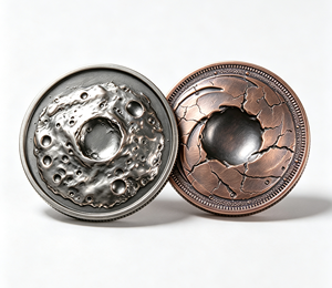 Marcador de Pelota de Golf de Metal con Logotipo Personalizado, Moneda Grabada con Forma de Donut, Recuerdo Duradero para Club de Golf y Regalos Empresariales - Product Image 3