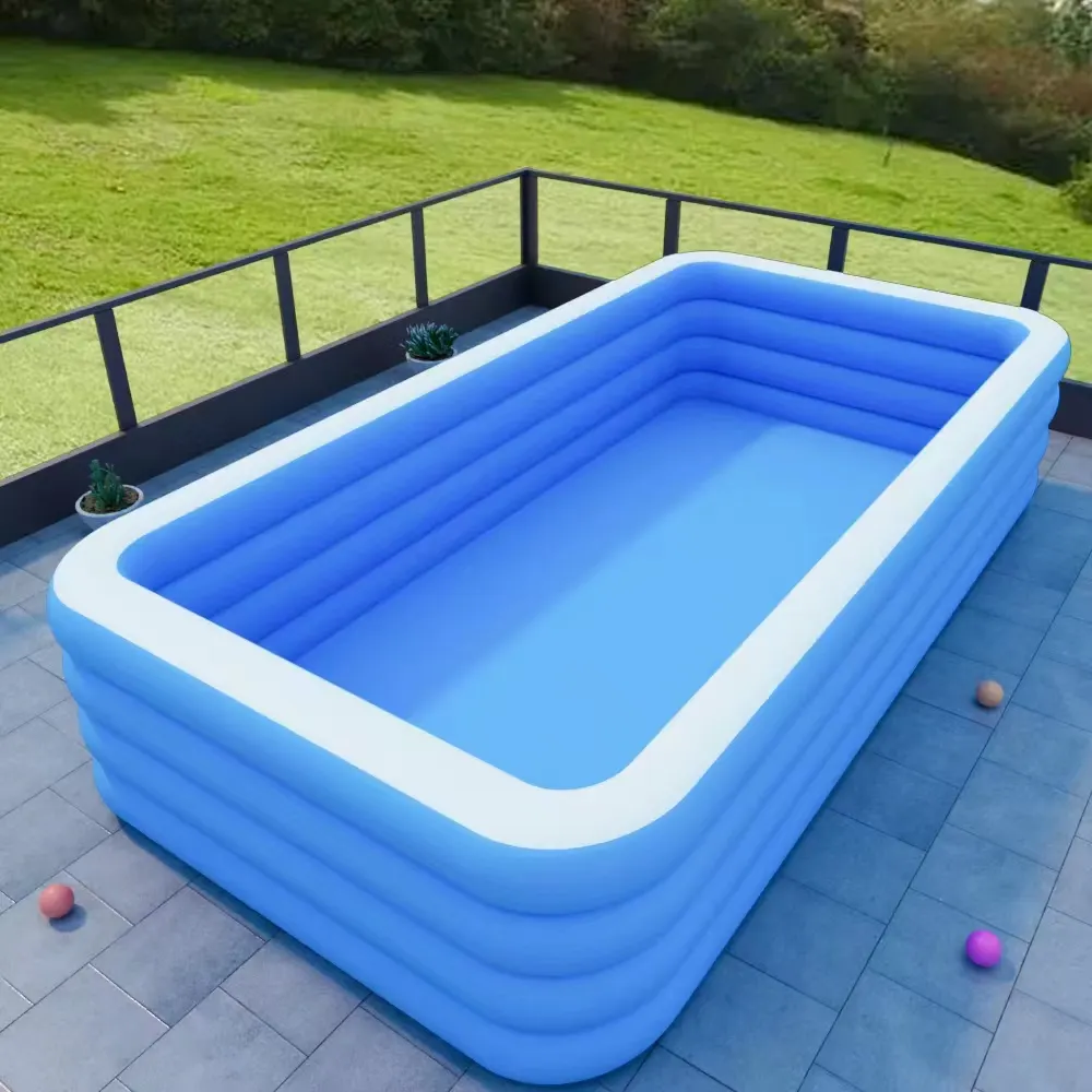 Хорошая цена, высококачественный надувной бассейн для использования на открытом воздухе, семейные дети, играют вокруг бассейна