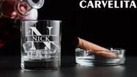 Vaso de Licor Personalizado con Nombre Grabado con Láser, Diseño Clásico para el Día del Padre, Hecho a Mano en China, POD Bajo Demanda, UIONEN Craft DIY 018