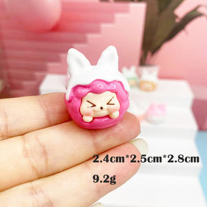 Nuevo precio, accesorios de resina tridimensionales de Color sólido razonable, adorno colgante de llavero de coche de escritorio con fabricante - Product Image 4