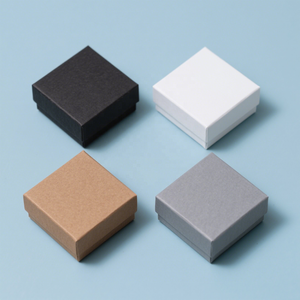 Cajas de Joyería Cuadradas con Diseño de Halloween, Cajas de Regalo con Estampado Personalizado de <span class=keywords><strong>Moda</strong></span>, Cajas para Pendientes con Patrón de Cielo y Tierra, Venta al por Mayor - Product Image 3