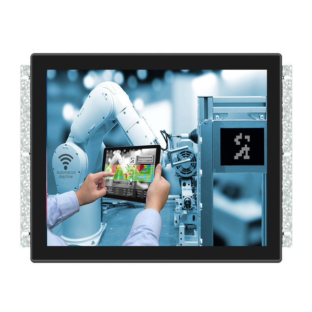 Factory Wholesale 19 Inch Open Frame Display Wall Mounted Industrial LCD Touch Screen With USB New and In-Stock Mental Case