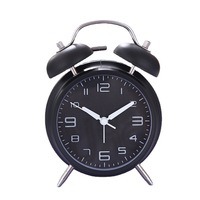 Réveil numérique moderne en gros avec rétroéclairage, design créatif, personnalisé, en métal, pour chambre d'étudiant, avec fonction de balance, fonctionne sur piles