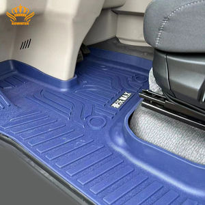 3D personalizado TPE plástico lujo coche alfombra frontal conjunto completo camión piso alfombrillas para Sitrak/HOWO/DONGFENG/Shacman - Product Image 3