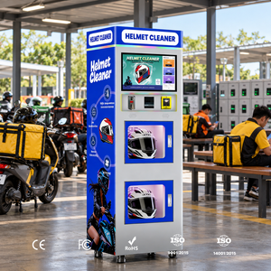 Máquina Expendedora Automática de Limpieza de Cascos para <span class=keywords><strong>Negocios</strong></span> de Motocicletas con Servicio Autoservicio las 24 Horas - Product Image 4