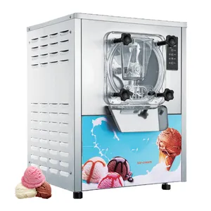 Ice Cream Making Machine Automatic Batch Freezer Commercial Roll Gelato Hard Ice Cream Makers Machine For Business Prices Yogurt