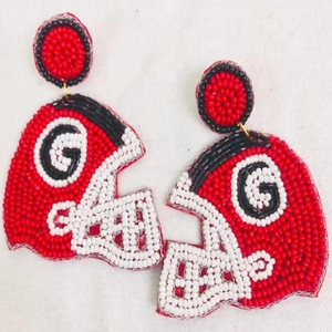 Boucles d'oreilles pendantes en perles de rocaille faites à la main, légères, pour les jours de match, les jours sportifs, les filles, bijoux en provenance d'Inde - Product Image 1