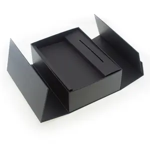 पुनर्नवीनीकरण उच्च अंत कॉस्मेटिक पैकेजिंग बॉक्स चुंबकीय बंद बॉक्स सुडौल सौंदर्य प्रसाधन कंपनी मेकअप