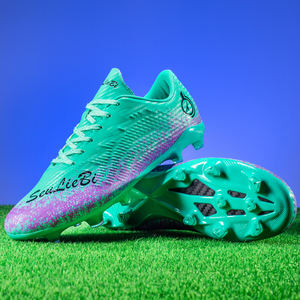 Vendita calda personalizzabile di Design <span class=keywords><strong>Turf</strong></span> calcio Futsal <span class=keywords><strong>scarpe</strong></span> da calcio per gli uomini suola in Mesh abbigliamento comodo per l'estate - Product Image 6