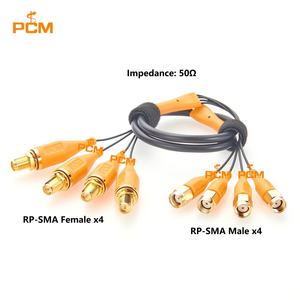 Câble d'antenne externe MIMO <span class=keywords><strong>4x4</strong></span> RP-SMA Mâle vers RP-SMA Femelle RG-113 Micro Câble Coaxial pour Routeur Wifi 5G 4G LTE et Passerelle - Product Image 3