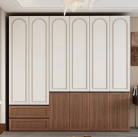 Armoire modulable, chambre à coucher, style antique, usage domestique économique