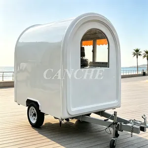 Remolque de Comida Personalizado de 2.2m, Carrito Móvil para Venta de Helados, Café y Donuts, Camión de Comida - Product Image 1