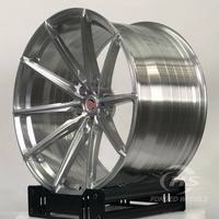 Jantes de voiture en alliage d'aluminium forgées monobloc à concavité profonde 1 pièce 5x112 5x120 18-22 pouces pour Audi RS7 R8 BMW E32 E60 F10 E30