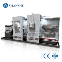 Tour CNC horizontal industriel CK61200 robuste - Usinage de haute précision pour métaux ferreux/non ferreux - Charge maximale 20t