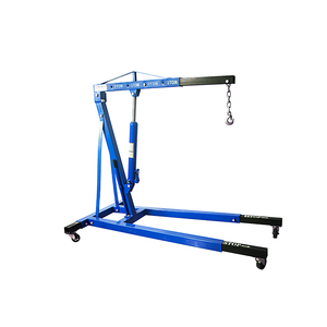 Grúa de Taller para Motores de 2 Toneladas, Color Rojo, Capacidad de Carga de 4400 lb, Grúa para Motores de Alta Resistencia - Product Image 2