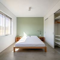Plans d'étage personnalisés pour maison sud-africaine à 2 chambres avec design intérieur et plans architecturaux