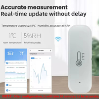 Application Smart Life pour la surveillance à distance, hygromètre et thermomètre d'intérieur, détecteur, capteur de température et d'humidité intelligent WiFi Tuya PST-WSD400D
