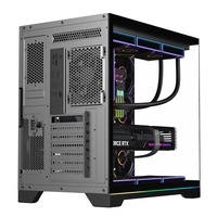 Haut de gamme anti-poussière vide ATX Matx pleine tour Table Pc étui rvb lumière ordinateur boîtier de jeu Cpu boîtier armoires tours