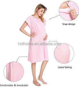 Best Labor Delivery Outfits Frida Mom Gown Nursing Nightgown