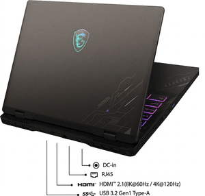 แล็ปท็อปเกมมิ่ง Crosshair 16hx Ai D2xwgkg ขนาด 16 นิ้ว 240hz 2.5k Ultra 9 275hx Rtx 5070 แรม 16gb  SSD 1tb Ddr5 ระบบปฏิบัติการ Win 11 Pro หน้าจอ 16 นิ้ว - Product Image 3