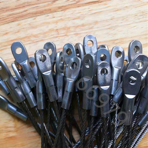 Stainless Steel Wire Rope With Die <b>Cast</b> Terminal Heads 304 Material Right <b>Handed</b> Twist For Replace Repair - Product Image 4