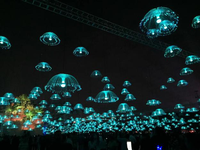 Le contrôle Dmx de haute qualité a mené les lumières cinétiques de méduse de levage Dmx Kinetic Lights