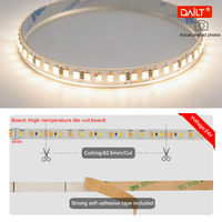 Bande LED CCT à intensité variable IP20, CRI élevé 85, blanc chaud, froid, neutre, réglable, éclairage d'ambiance pour chambre à coucher, cuisine, salon