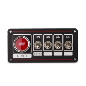 Interruptor Combinado de 4 Posiciones, Encendido de Botón, Arranque con un Solo Botón para Coche, Barco, Modificación y Actualización - Product Image 1