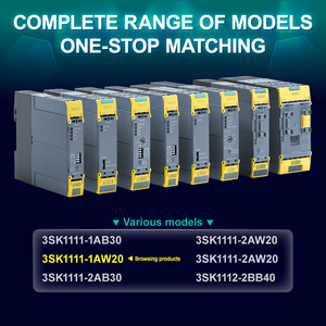 Siemens livraison rapide nouveau Module de <span class=keywords><strong>relais</strong></span> de sécurité SIRIUS monocanal Original 3SK1 Seriesc 3SK1111-1AW20 - Product Image 4
