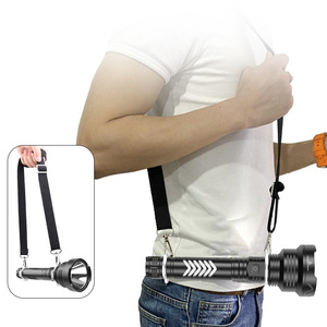 XHP90 ไฟฉายกำลังสูง 1500mAh 2500mAh ไฟ LED แบบชาร์จไฟได้แสงสีขาวระยะไกลโฟกัสคงที่อลูมิเนียมสะท้อนแสง - Product Image 2