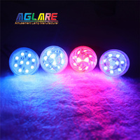 Carnaval Luna Park 24V RVB Cabochon LED Carrousel Éclairage Amusement Ride Point Lumières Caméléon Éclairage