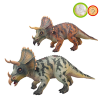 Modelo de dinosaurio Jurásico para niños, simulación de caminar, tiranosaurio, dinosaurio suave de peluche, juguetes educativos