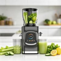 Slow Juicer Koudpers AC Moto BPA-vrij Volle Vruchtensap Extractor Grotere Formaten Commerciële Slow Speed Koudpers Sapcentrifuge