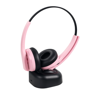 Casque TX-06AE ANC ENC supra-auriculaire ultra-léger avec coussinets en cuir protéiné, serre-tête réglable sur 7 niveaux, chargement Type-C - Product Image 2