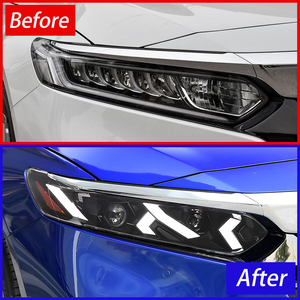 ชุดไฟหน้า LED DR-L สำหรับ Honda Accord ปี 2018-2023 รุ่น AURON 12V ใหม่  แบบ Full LED  6000K 60W สำหรับติดตั้งเพิ่มเติม/อัพเกรด - Product Image 4