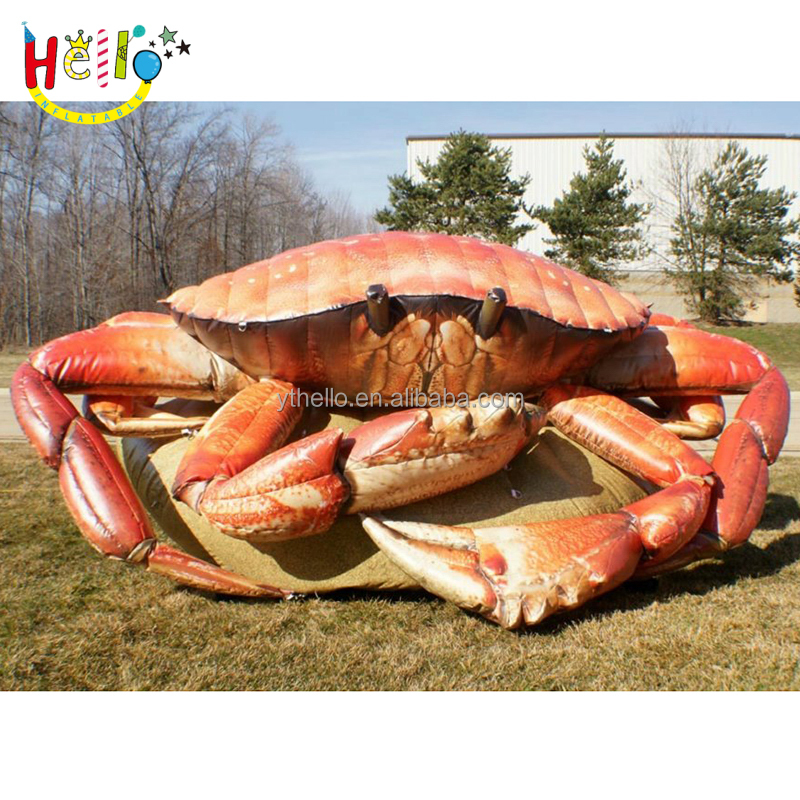 Рекламные надувные животные события гигантский надувной краб